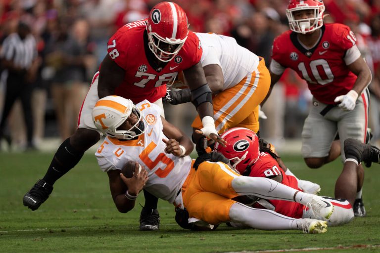 Georgia’s win, cover against Tennessee attracts huge betting action